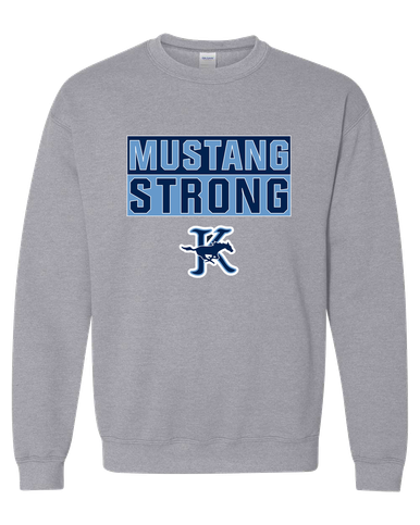 Kingwood Mustangs Strong #1 Men's Sweatshirt