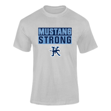 Kingwood Mustangs Strong #1 Men's SS T-Shirt