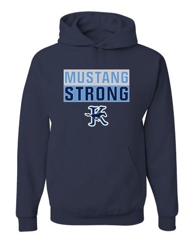 Kingwood Mustangs Strong #1 Men's Premium Hoodie
