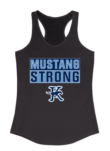 Kingwood Mustangs Strong #1 Women's Tank Top