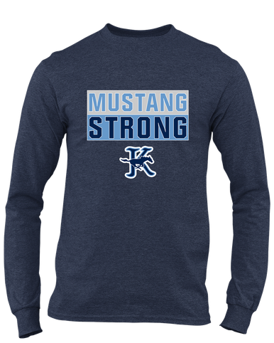 Kingwood Mustangs Strong #1 Men's Premium LS T-Shirt