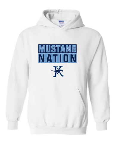 Kingwood Mustangs Nation #1 Men's Hoodie