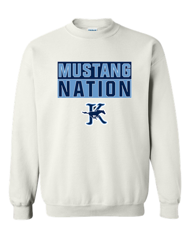 Kingwood Mustangs Nation #1 Men's Sweatshirt