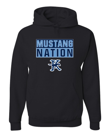 Kingwood Mustangs Nation #1 Men's Premium Hoodie