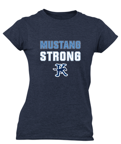 Kingwood Mustangs Strong #2 Women's Premium SS T-Shirt