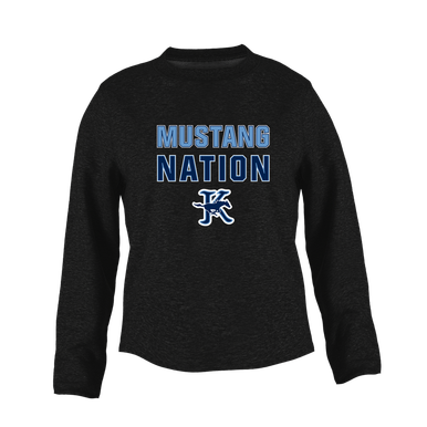 Kingwood Mustangs Nation #2 Women's Sweatshirt