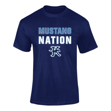 Kingwood Mustangs Nation #2 Men's SS T-Shirt