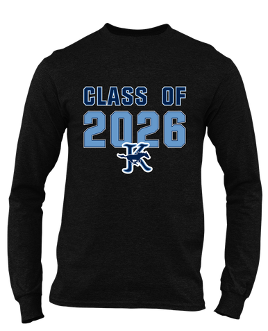 Kingwood Mustangs Class of 2026 Men's LS T-Shirt