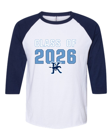Kingwood Mustangs Class of 2026 Women's Baseball T-Shirt
