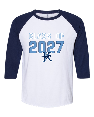 Kingwood Mustangs Class of 2027 Men's Baseball T-Shirt