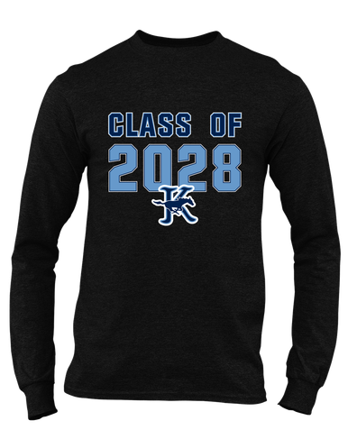 Kingwood Mustangs Class of 2028 Men's Premium LS T-Shirt