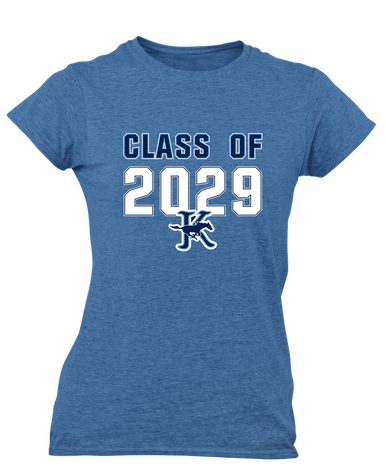 Kingwood Mustangs Class of 2029 Women's Premium SS T-Shirt