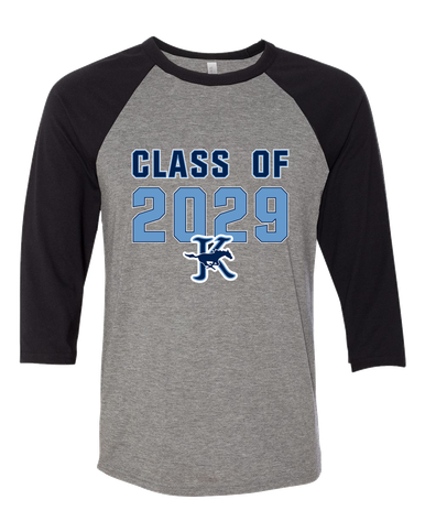 Kingwood Mustangs Class of 2029 Women's Baseball T-Shirt