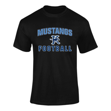 Kingwood Mustangs Football #1 Men's SS T-Shirt