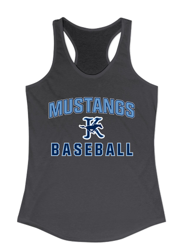 Kingwood Mustangs Baseball #1 Women's Tank Top