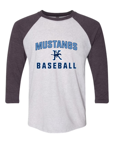 Kingwood Mustangs Baseball #1 Women's Baseball T-Shirt