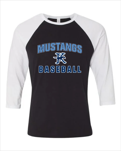 Kingwood Mustangs Baseball #1 Men's Baseball T-Shirt