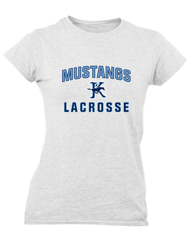 Kingwood Mustangs Lacrosse Women's Premium SS T-Shirt