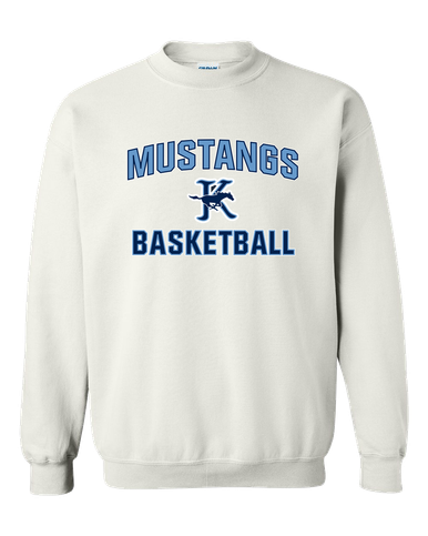 Kingwood Mustangs Basketball #1 Men's Sweatshirt