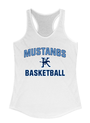 Kingwood Mustangs Basketball #1 Women's Tank Top