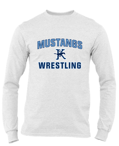Kingwood Mustangs Wrestling Men's Premium LS T-Shirt