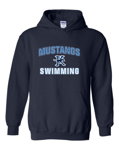 Kingwood Mustangs Swimming Men's Hoodie