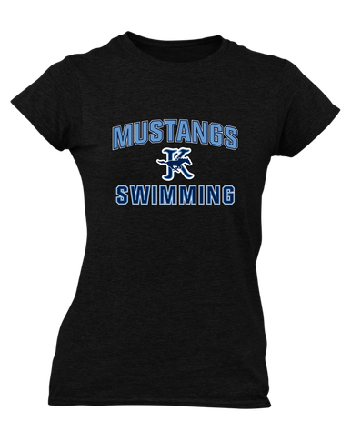 Kingwood Mustangs Swimming Women's Premium SS T-Shirt