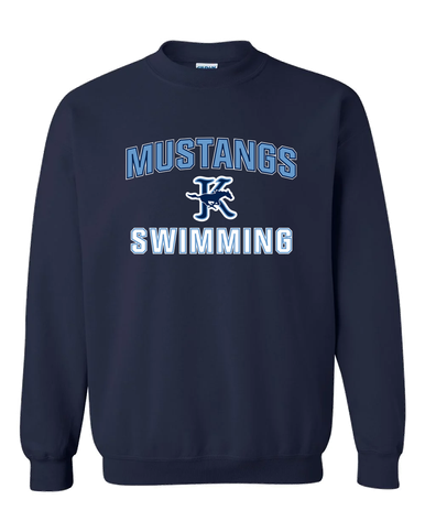 Kingwood Mustangs Swimming Men's Sweatshirt