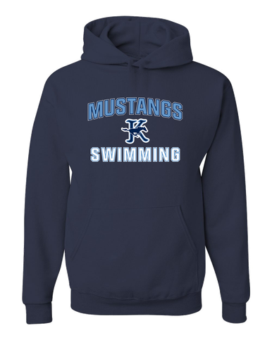 Kingwood Mustangs Swimming Men's Premium Hoodie