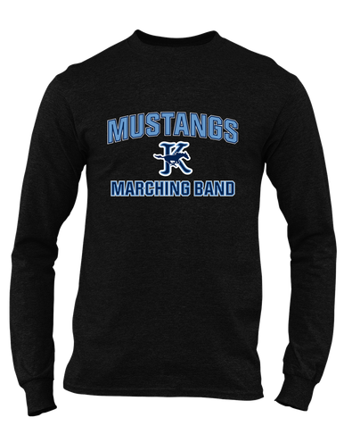 Kingwood Mustangs Marching Band Men's Premium LS T-Shirt