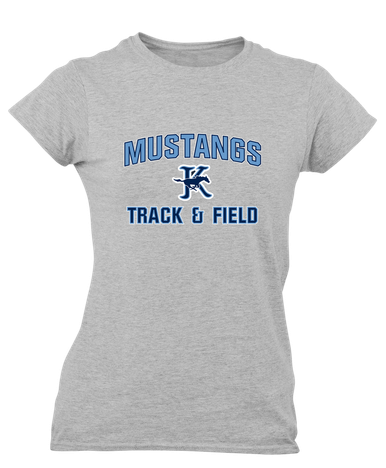 Kingwood Mustangs Track & Field Women's SS T-Shirt