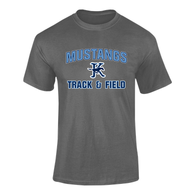 Kingwood Mustangs Track & Field Men's SS T-Shirt
