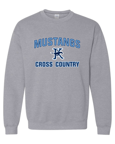 Kingwood Mustangs Cross Country Men's Sweatshirt