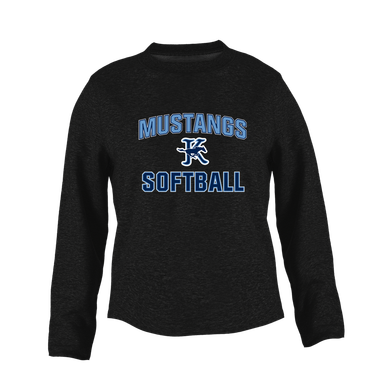 Kingwood Mustangs Softball #1 Women's Sweatshirt