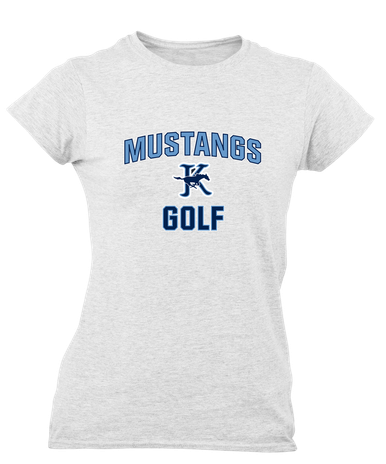 Kingwood Mustangs Golf Women's SS T-Shirt