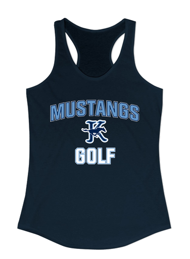 Kingwood Mustangs Golf Women's Tank Top
