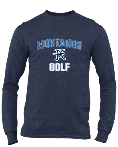 Kingwood Mustangs Golf Men's LS T-Shirt