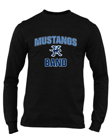 Kingwood Mustangs Band # 1 Men's LS T-Shirt
