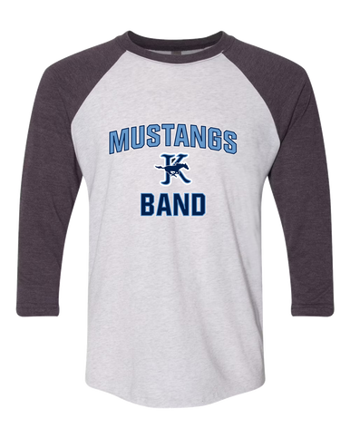 Kingwood Mustangs Band # 1 Men's Baseball T-Shirt