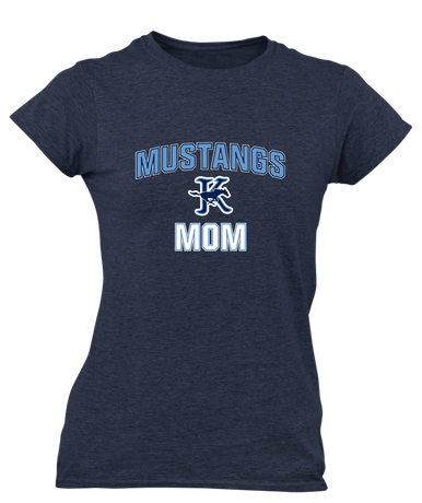 Kingwood Mustangs Mom Women's Premium SS T-Shirt