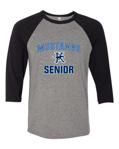 Kingwood Mustangs Senior #1 Women's Baseball T-Shirt