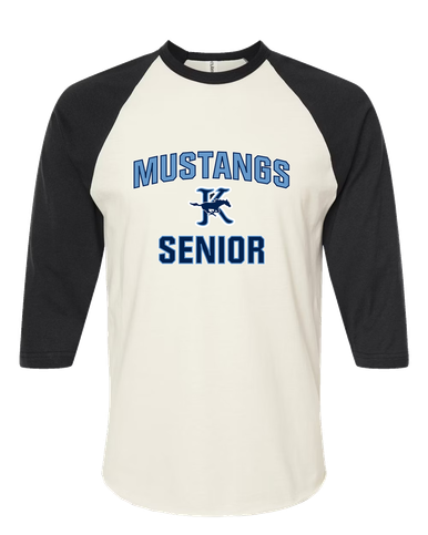 Kingwood Mustangs Senior #1 Men's Baseball T-Shirt
