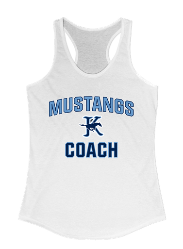 Kingwood Mustangs Coach Women's Tank Top