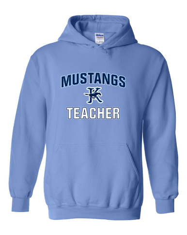 Kingwood Mustangs Teacher Men's Hoodie