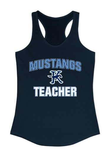 Kingwood Mustangs Teacher Women's Tank Top