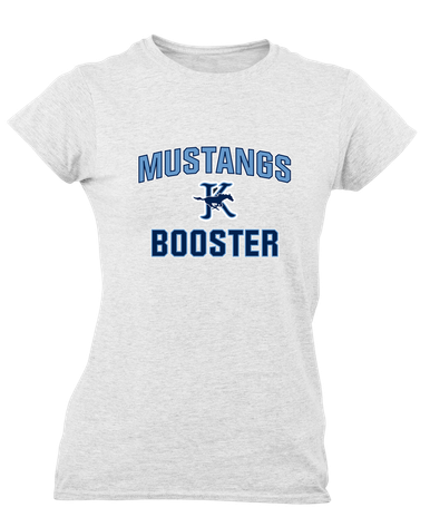 Kingwood Mustangs Booster Women's Premium SS T-Shirt