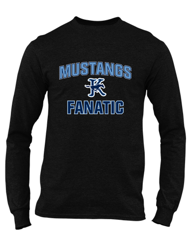 Kingwood Mustangs Fanatic Men's LS T-Shirt