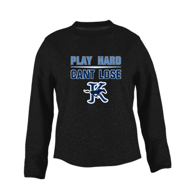Kingwood Mustangs Play Hard, Can't Lose Women's Sweatshirt