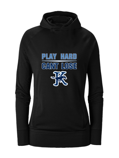 Kingwood Mustangs Play Hard, Can't Lose Women's Hoodie
