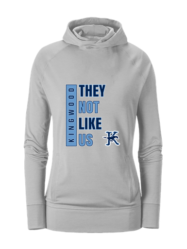 Kingwood Mustangs They Not Like Us #1 Women's Hoodie